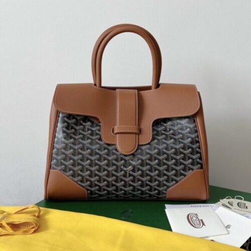 Goyard Saigon Tote Brown