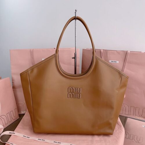 Miu Miu Ivy  Tote Brown