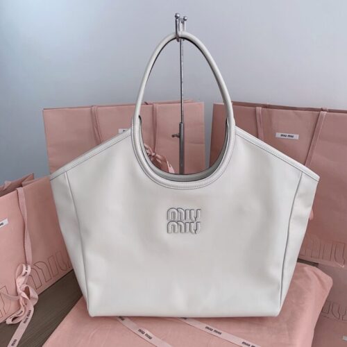 Miu Miu Ivy  Tote White