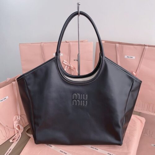 Miu Miu Ivy  Tote Black