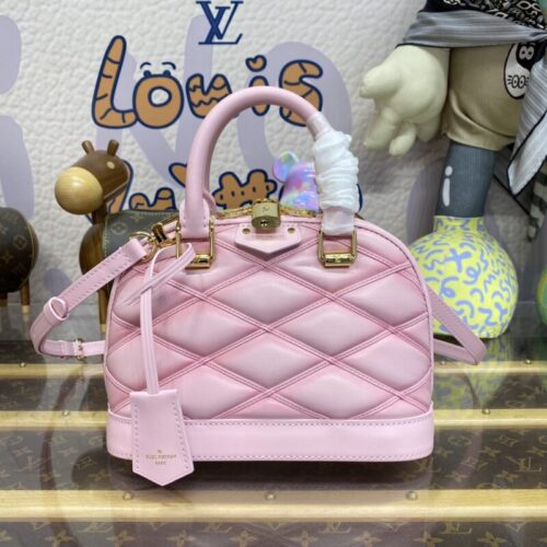 LV Alma BB Pink