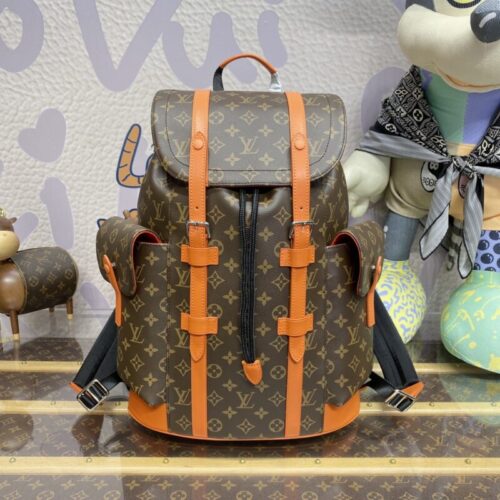LV Christopher Backpack Orange
