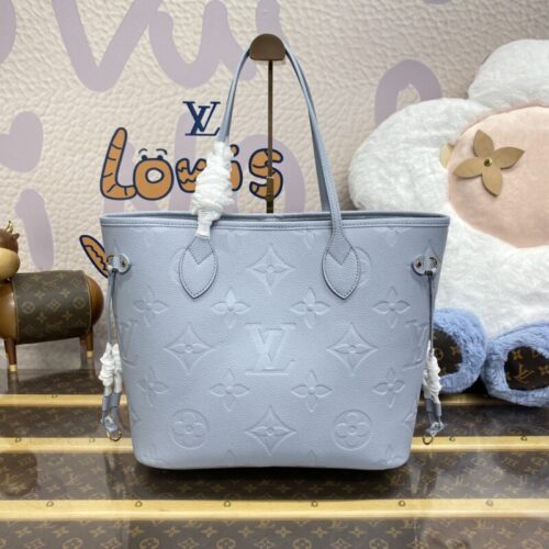 LV Neverfull MM Sky Blue