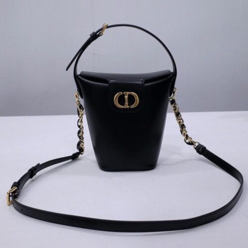 Dior 30 Montaigne Amber Chain Black