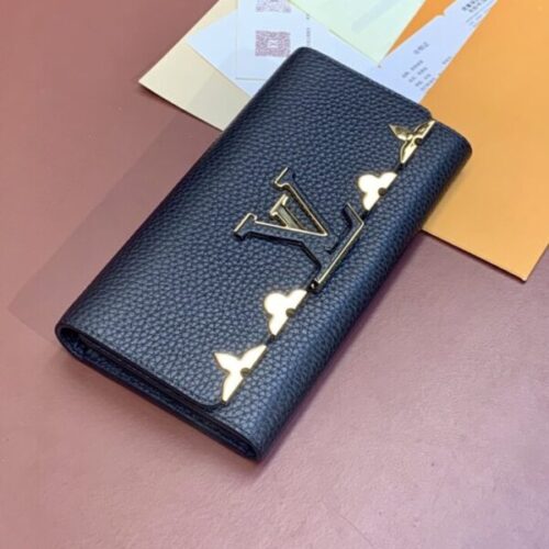 LV Capucines Long Black