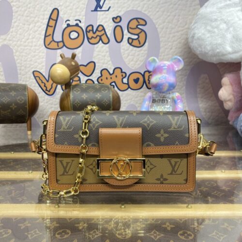 LV Dauphine East West  Brown