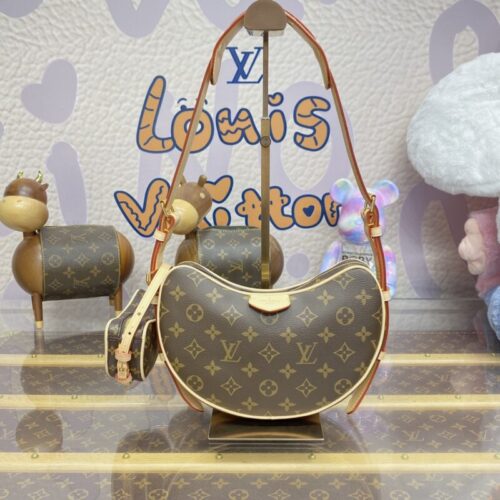 LV Croissant Brown