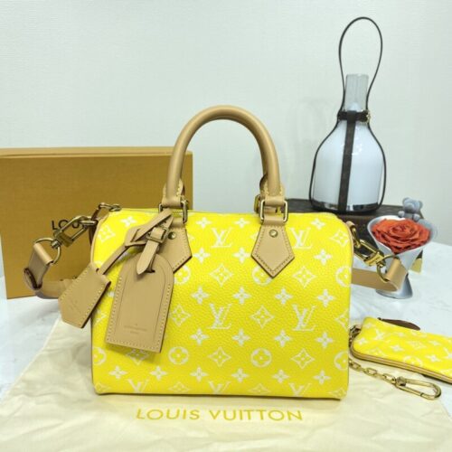 LV Speedy P9 Bandouliere 25 Yellow