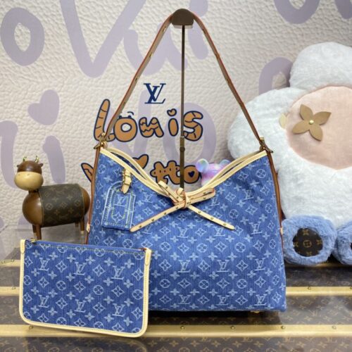 LV Carry All MM Denim
