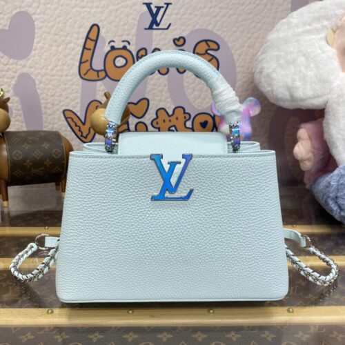 Loius Vuitton Capucines Blue
