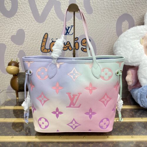 LV Neverfull MM Purple