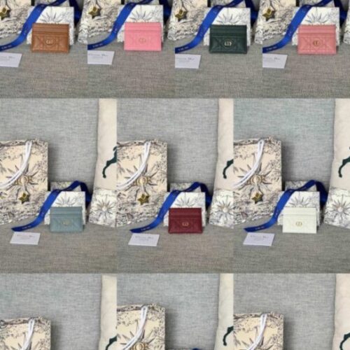 Dior Card Holder All Colors
