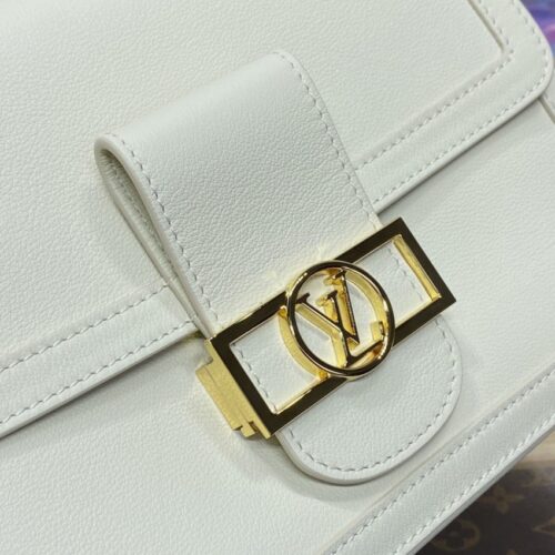 Alternative view of LV Dauphine MM White