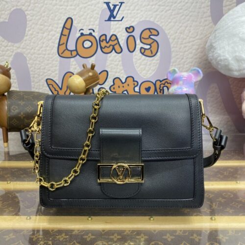 LV Dauphine MM Black