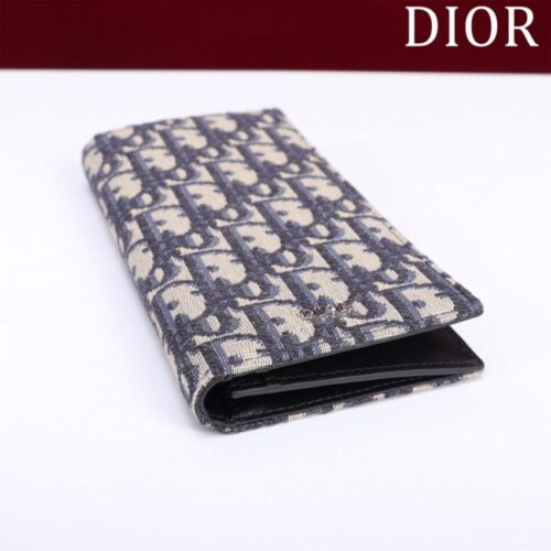 Alternative view of Dior Long Jacquard Wallet White