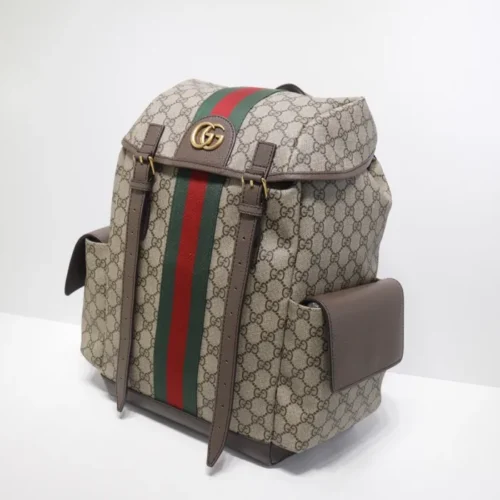 Alternative view of REPLICA GUCCI OPHIDIA GG MEDIUM BACKPACK