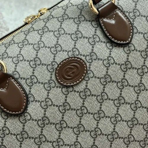 Alternative view of GUCCI DUFFEL BAG  GG SUPREME CANVAS