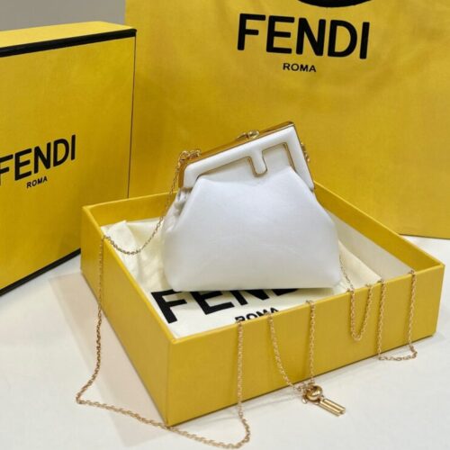 Fendi  First Mini White