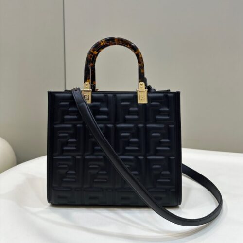 Fendi Small Tote Black
