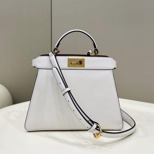 Fendi Peekaboo Medium White
