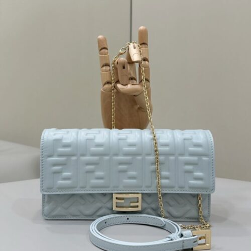 Fendi Baguette Small Sky Blue