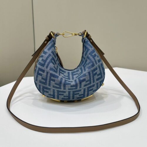 Fendi Fendigraphy Small Denim Blue