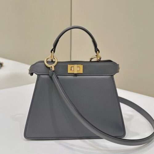 Fendi Peekaboo Mini Grey