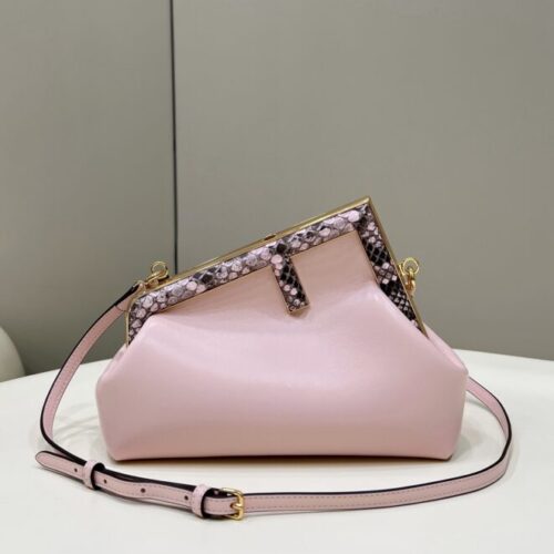 Fendi  First Pink Python