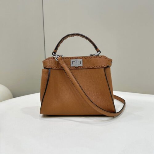 Fendi Peekaboo Small  Brown