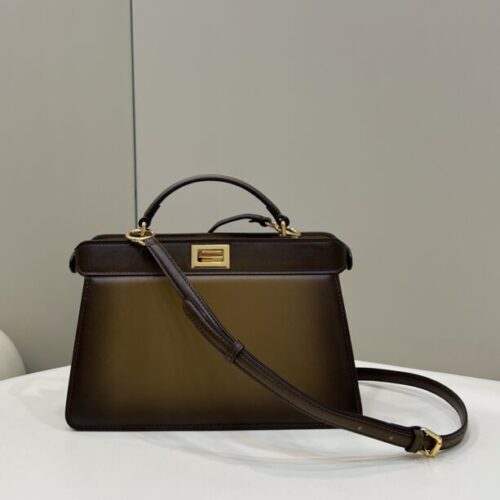 Fendi Peekaboo Large Dark Brown
