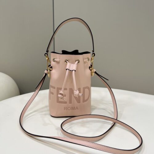 Fendi Tresor Mini Bucket Pink