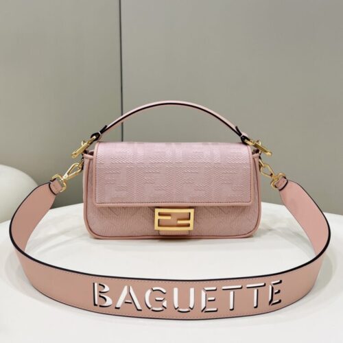 Fendi Baguette FF Pink