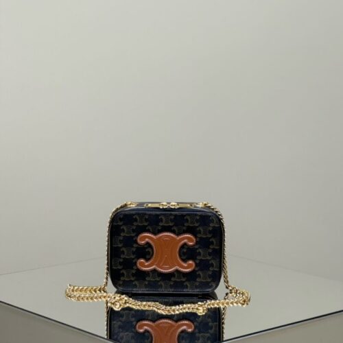 Celine Triomphe Box on Chain