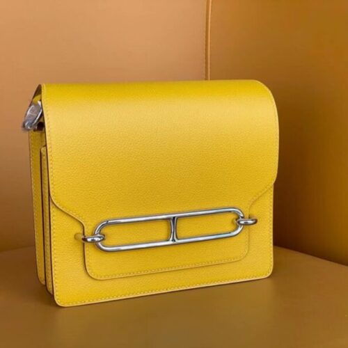 Hermes Sac Roulis Yellow