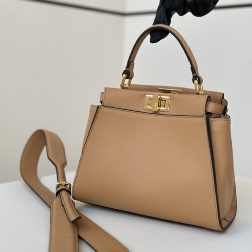 Alternative view of Fendi Peekaboo  Large Light Brown
