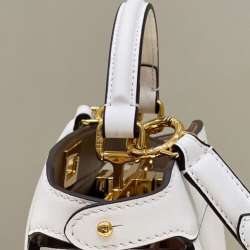 Alternative view of Fendi Peekaboo Medium White
