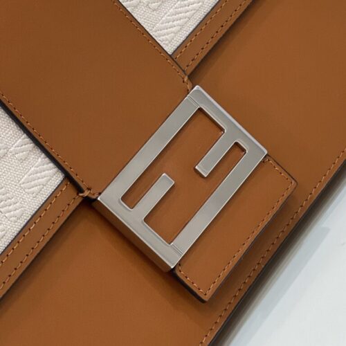 Alternative view of Fendi Baguette Pouch Brown