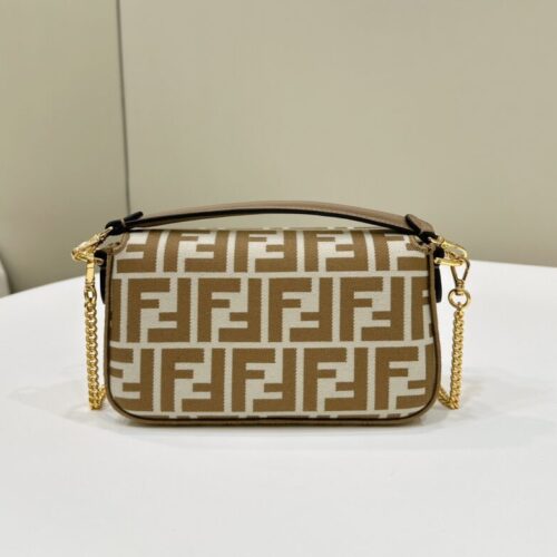 Alternative view of Fendi Baguette FF Brown
