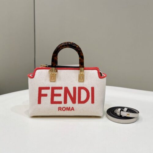 Alternative view of Fendi By The Way Boston  Red White