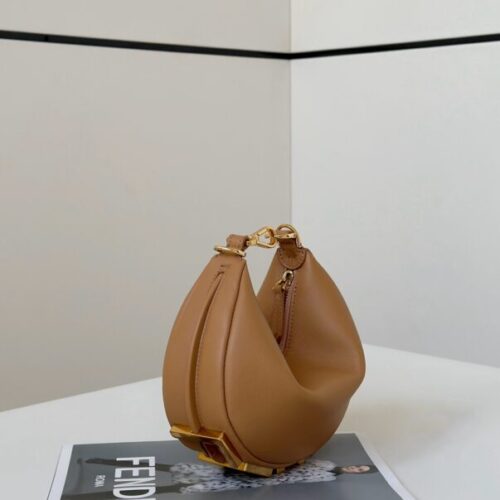 Alternative view of Fendi Fendigraphy Small Brown