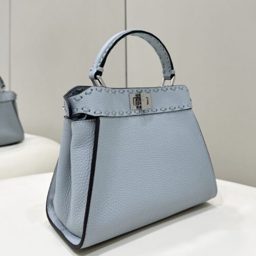 Alternative view of Fendi Peekaboo Small  Sky Blue