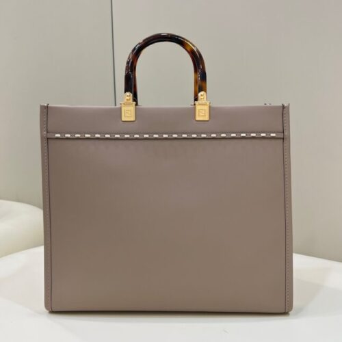Alternative view of Fendi Sunshine Tote Beige