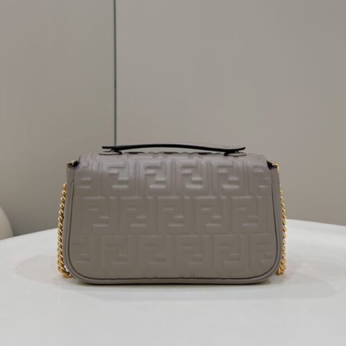 Alternative view of Fendi Baguette  Sliding Chain Beige