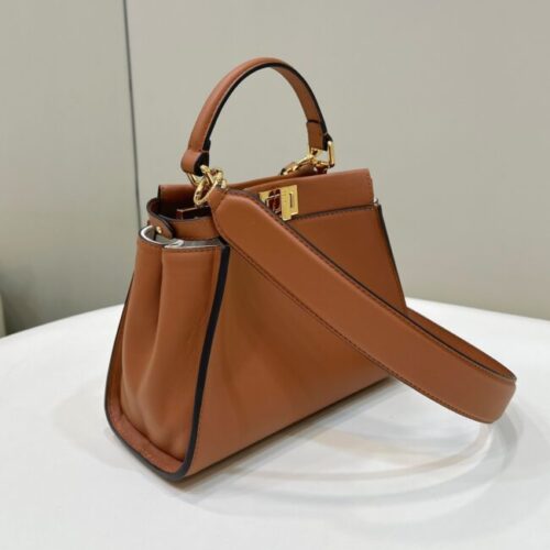 Alternative view of Fendi Peekaboo Medium  Brown