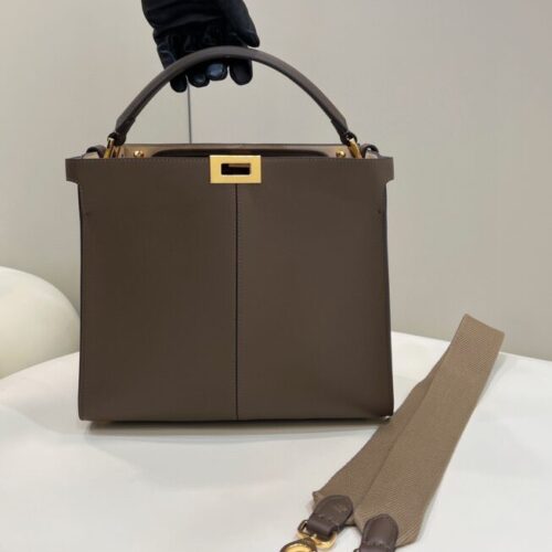 Fendi Peekaboo  X Lite Brown