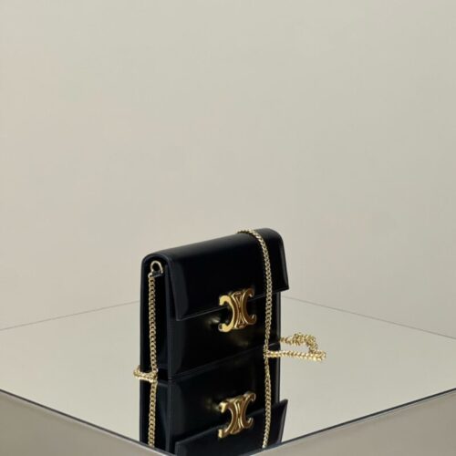 Alternative view of Celine Clutch Soir Black