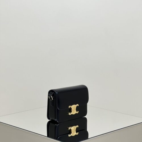 Alternative view of Celine  Triomphe  Mini Black