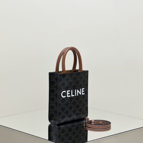 Alternative view of Celine Triomphe Cabas Mini Tote