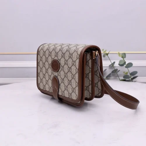 Alternative view of GUCCI MINI CROSSBODY BAG WITH INTERLOCKING G