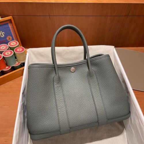 Hermes Garden Party 30cm Vert Amande